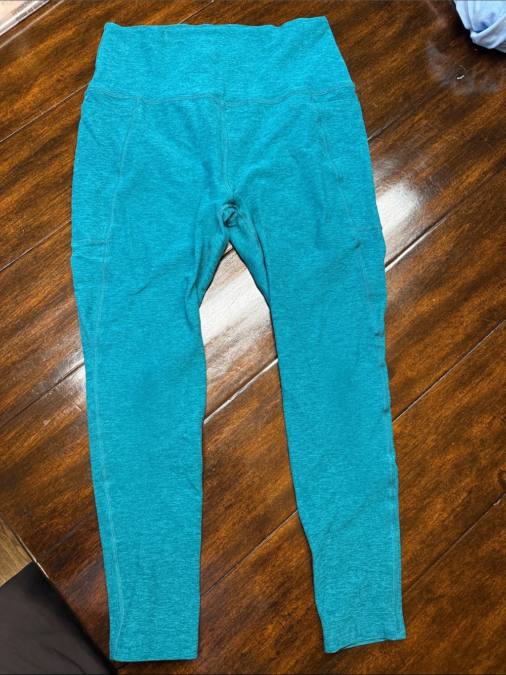 Beyond Yoga Teal Leggings with High Waist